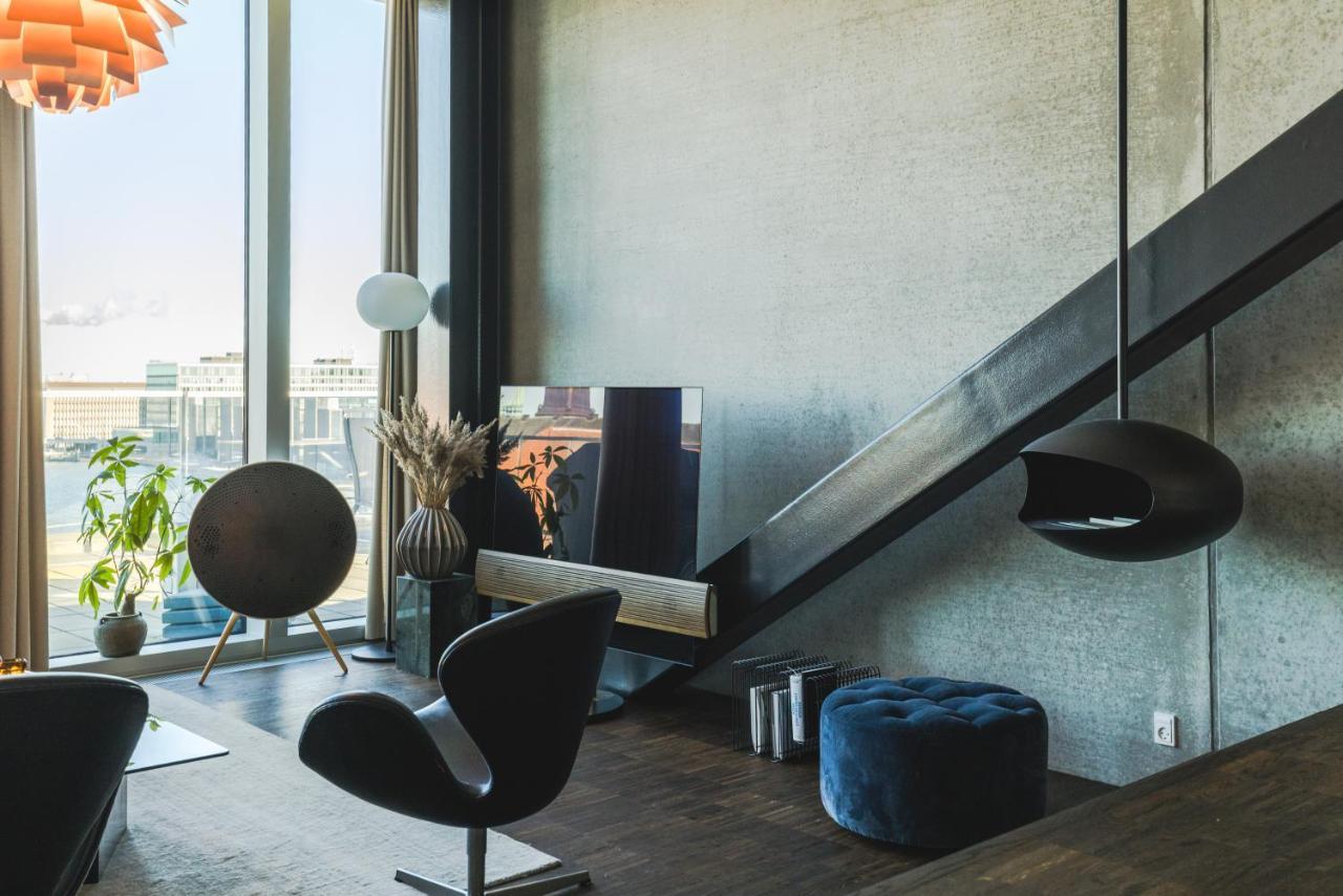 Luxury Harbourfront Penthouse With Private Rooftop Kopenhagen Bagian luar foto