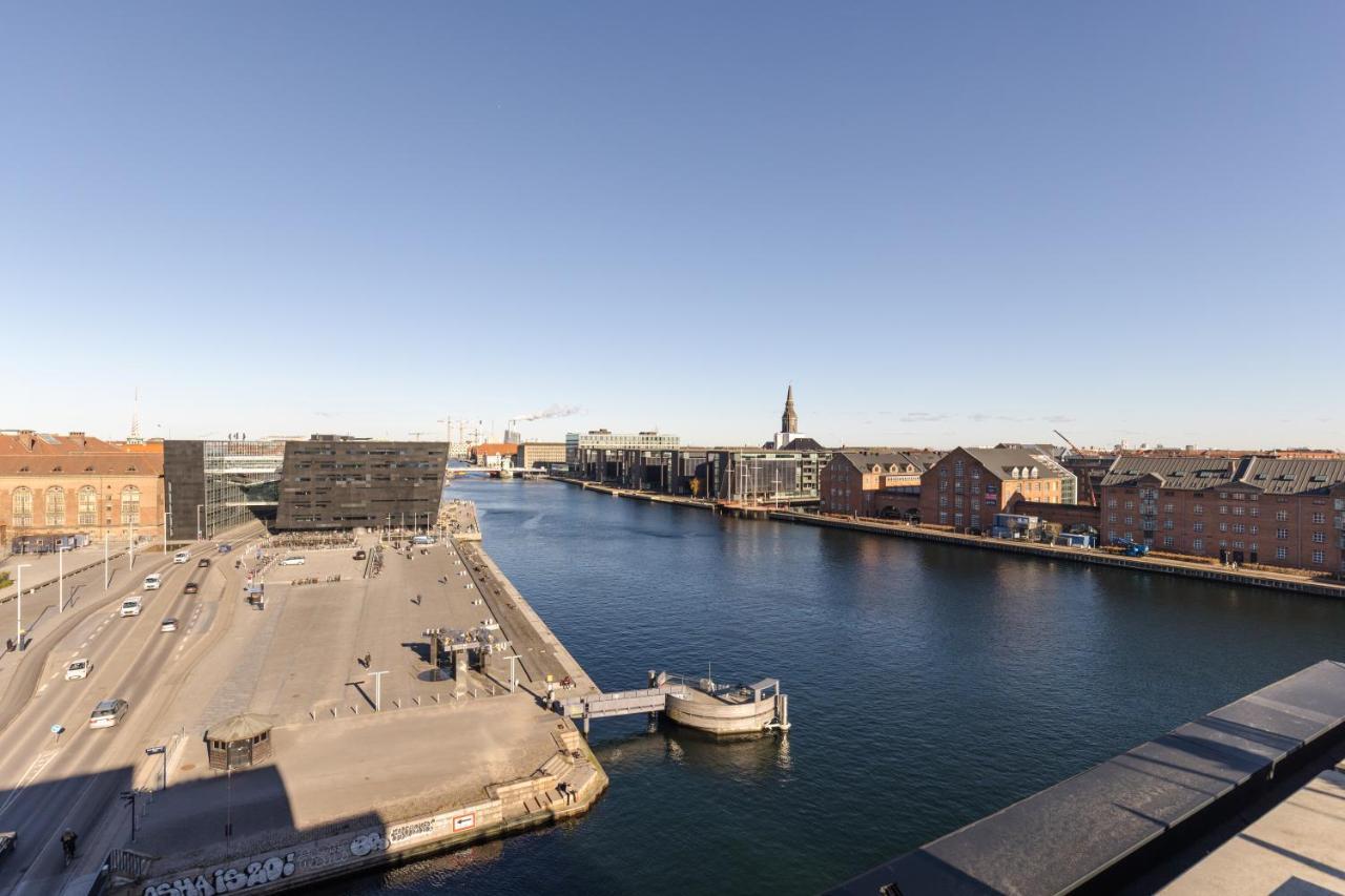 Luxury Harbourfront Penthouse With Private Rooftop Kopenhagen Bagian luar foto