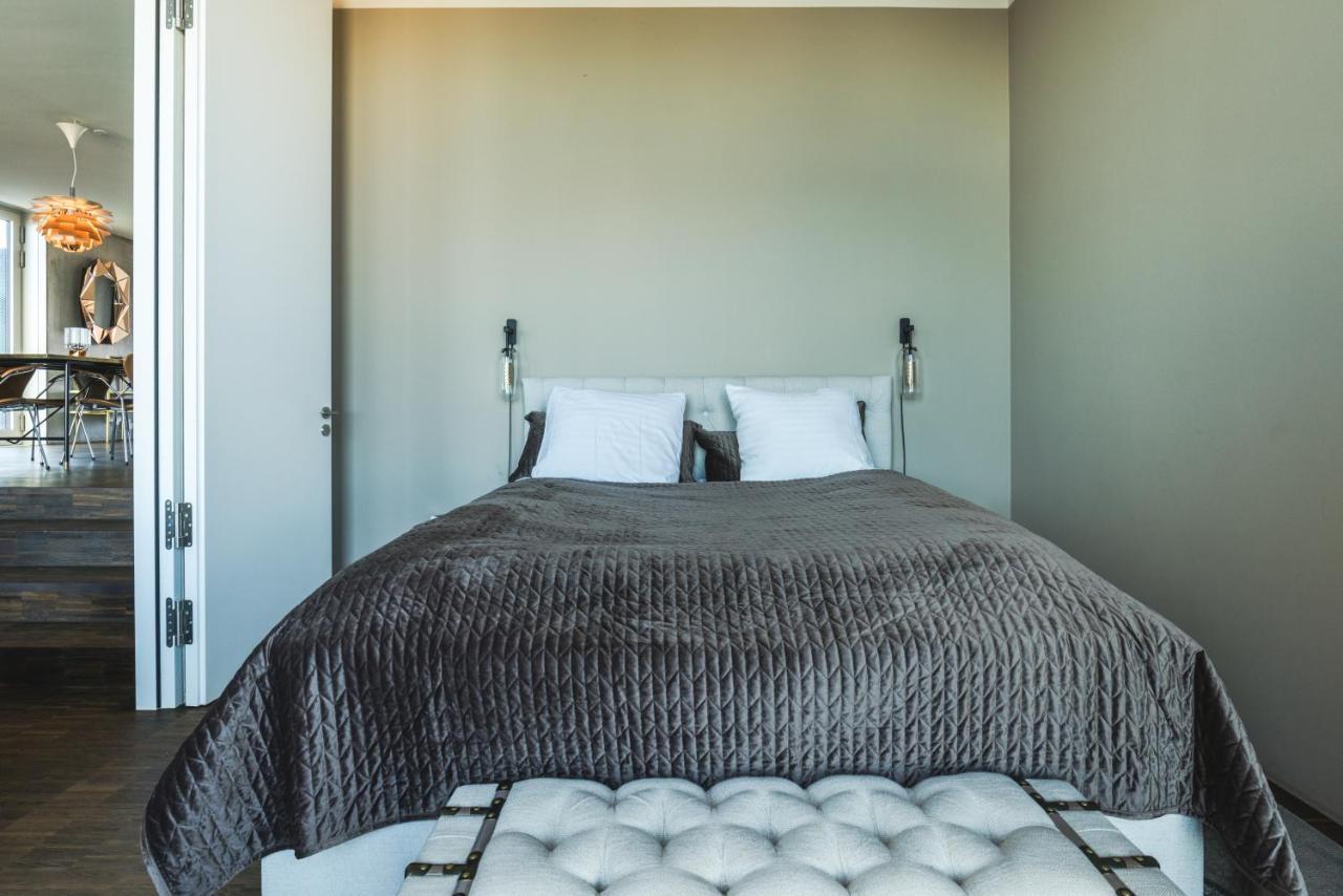 Luxury Harbourfront Penthouse With Private Rooftop Kopenhagen Bagian luar foto
