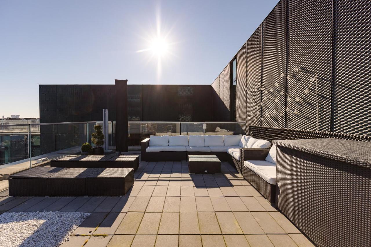 Luxury Harbourfront Penthouse With Private Rooftop Kopenhagen Bagian luar foto