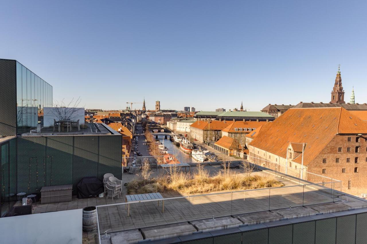 Luxury Harbourfront Penthouse With Private Rooftop Kopenhagen Bagian luar foto
