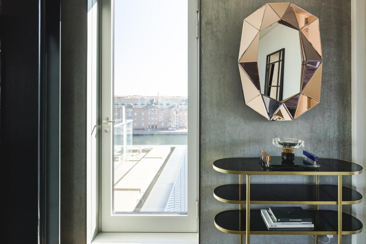 Luxury Harbourfront Penthouse With Private Rooftop Kopenhagen Bagian luar foto