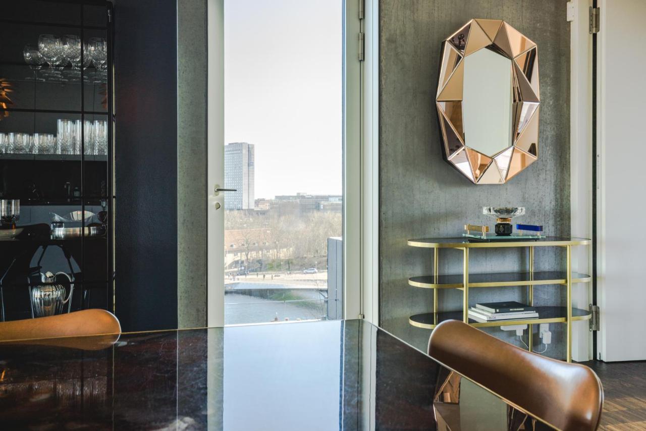 Luxury Harbourfront Penthouse With Private Rooftop Kopenhagen Bagian luar foto
