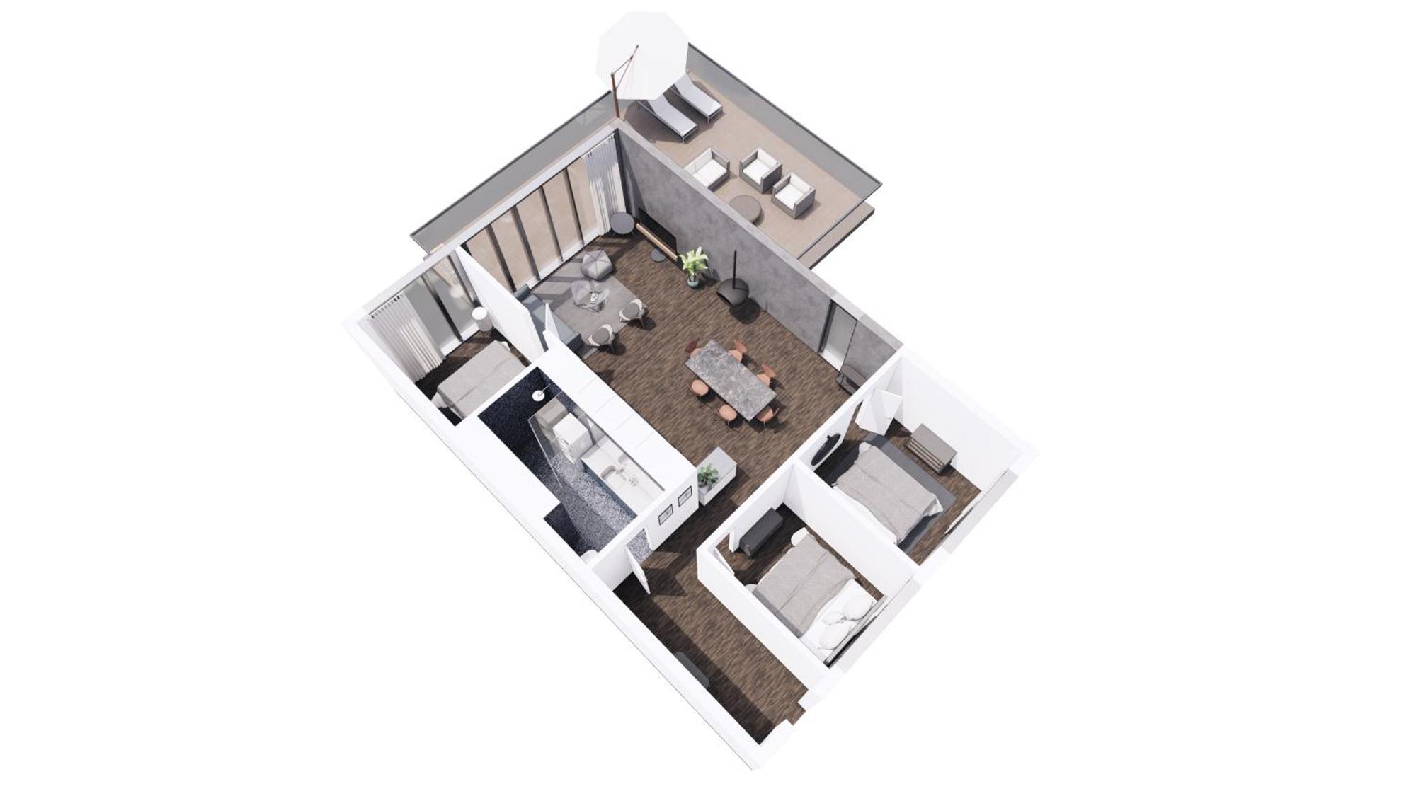 Luxury Harbourfront Penthouse With Private Rooftop Kopenhagen Bagian luar foto